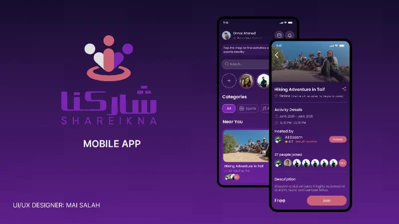 Social Activities — location-based React Native platform for events